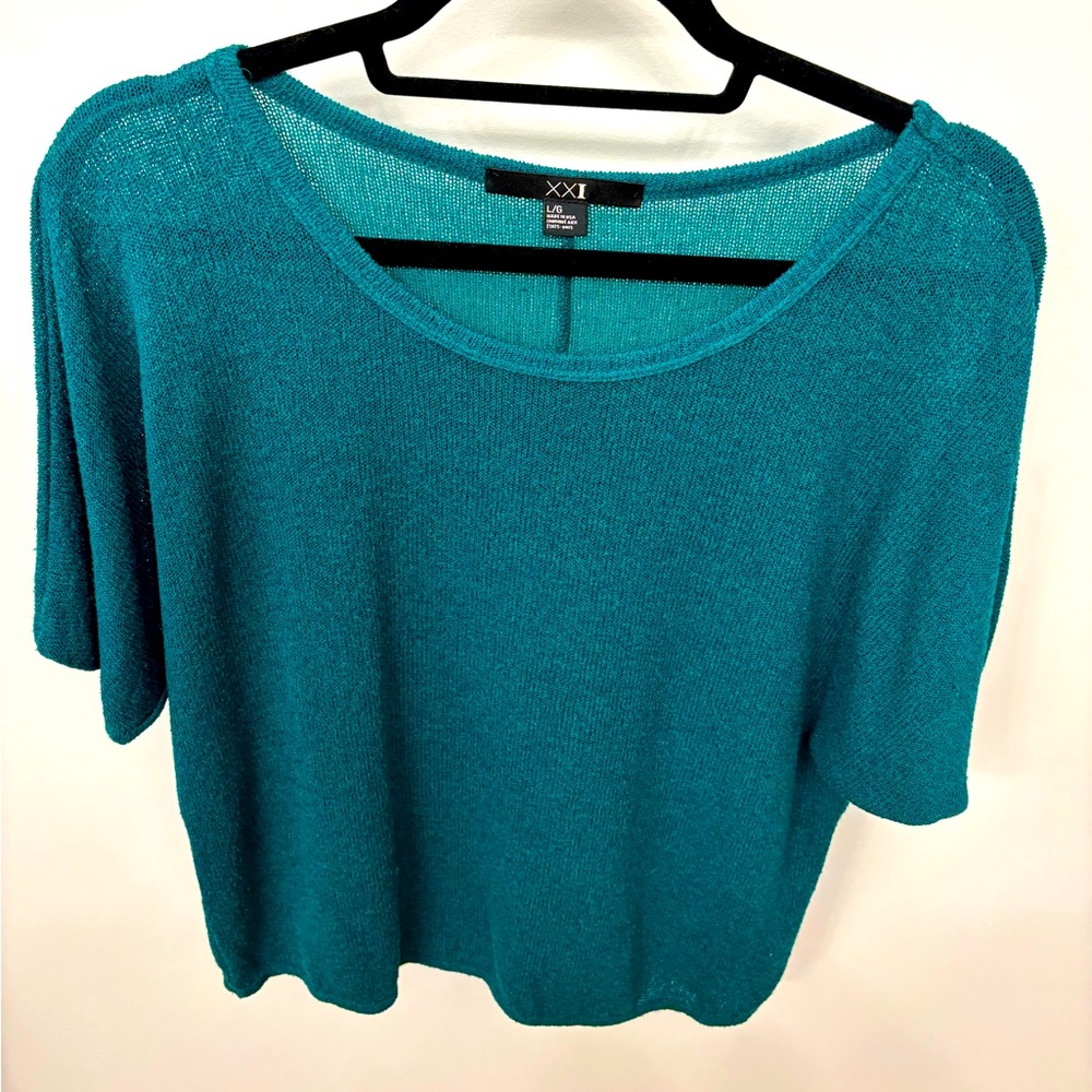 Forever 21 Sweater Top, Green